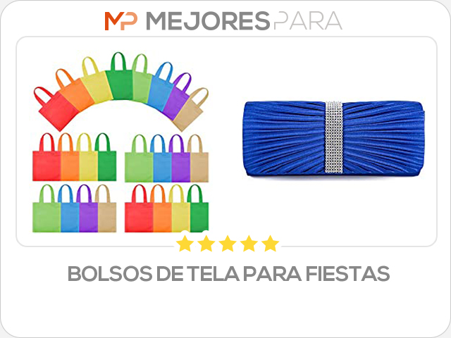 bolsos de tela para fiestas