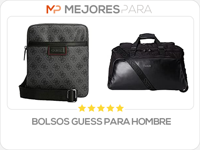 bolsos guess para hombre