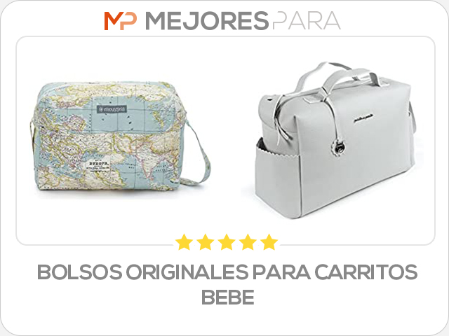 bolsos originales para carritos bebe