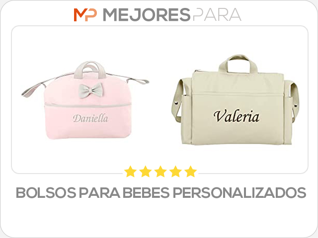 bolsos para bebes personalizados