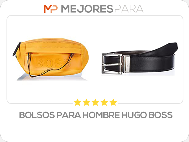 bolsos para hombre hugo boss