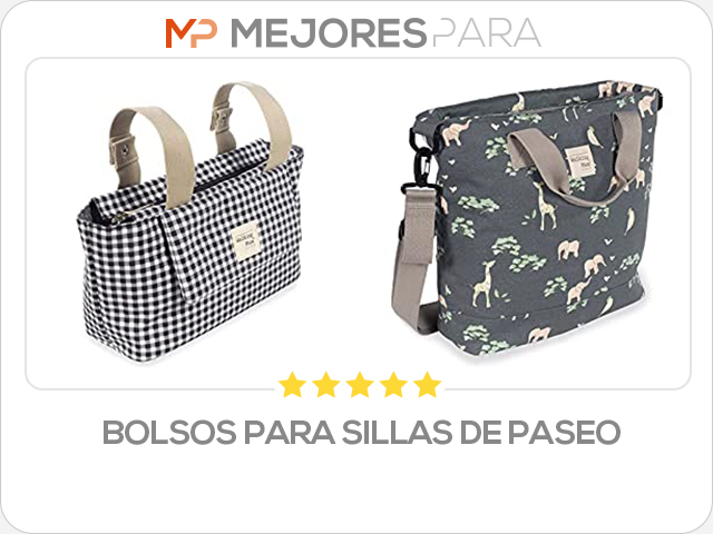 bolsos para sillas de paseo