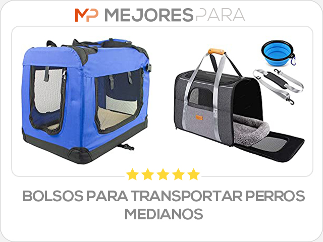 bolsos para transportar perros medianos