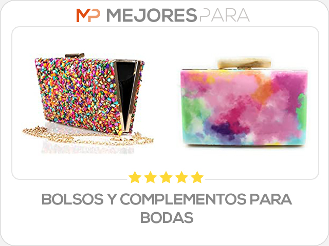 bolsos y complementos para bodas