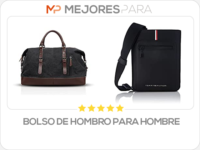 bolso de hombro para hombre