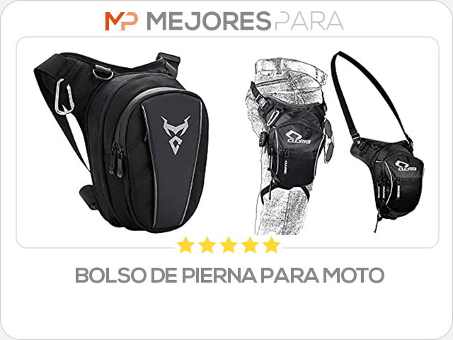 bolso de pierna para moto