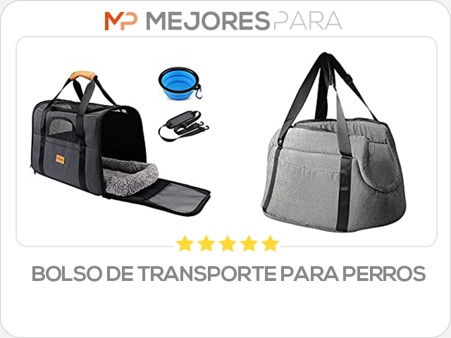 bolso de transporte para perros