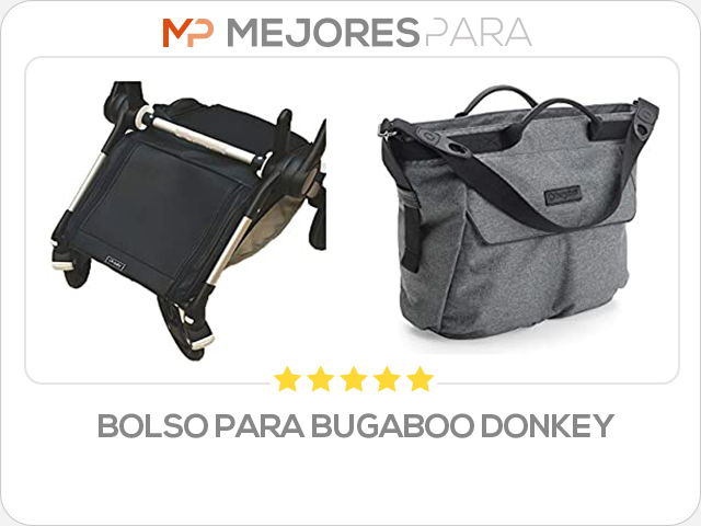 bolso para bugaboo donkey