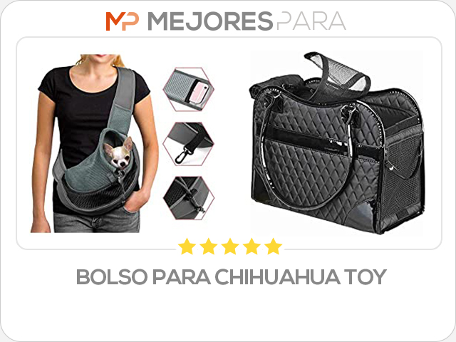 bolso para chihuahua toy