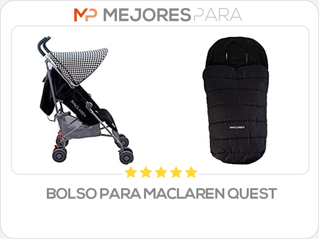 bolso para maclaren quest