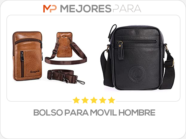 bolso para movil hombre