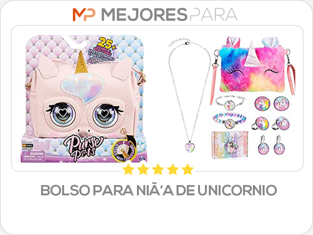 bolso para niña de unicornio