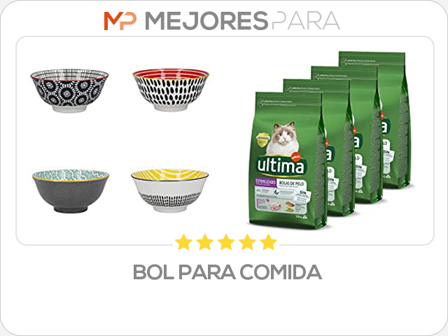 bol para comida