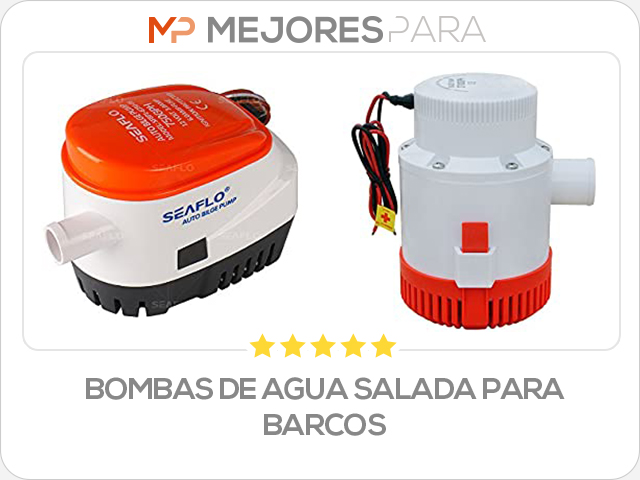 bombas de agua salada para barcos