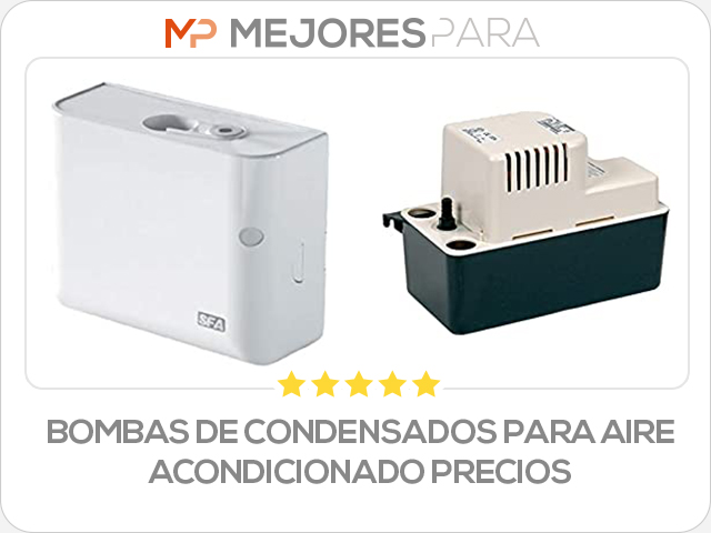 bombas de condensados para aire acondicionado precios