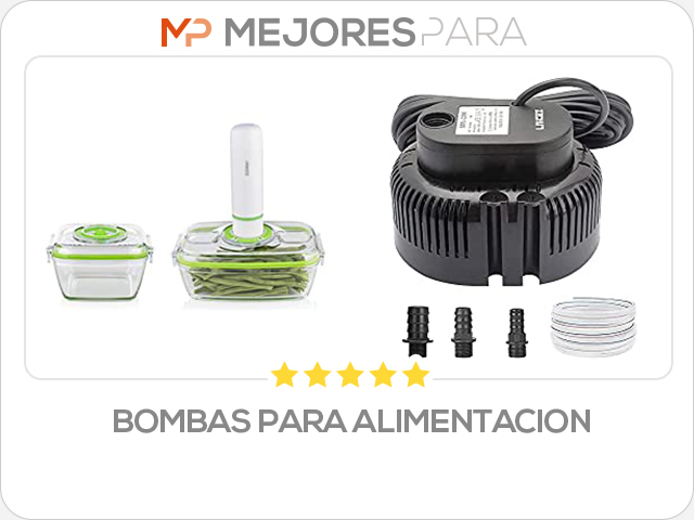 bombas para alimentacion