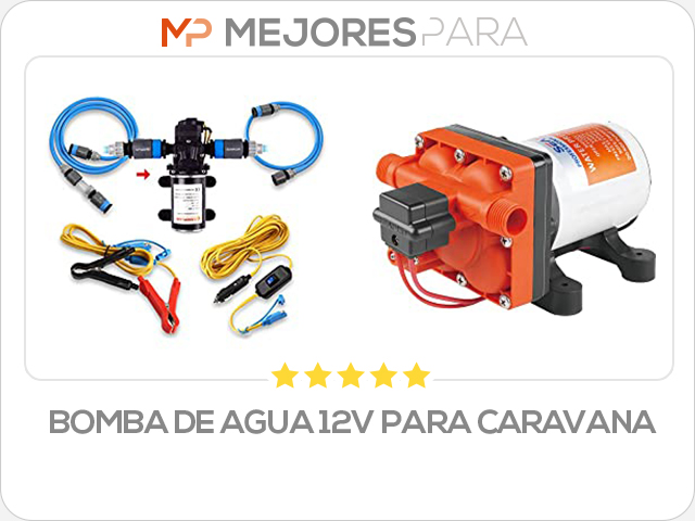 bomba de agua 12v para caravana