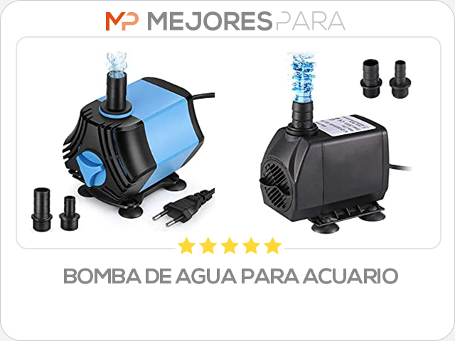 bomba de agua para acuario