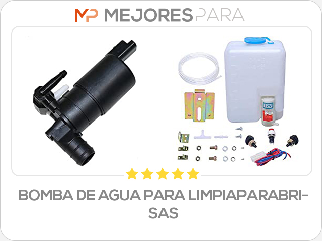 bomba de agua para limpiaparabrisas