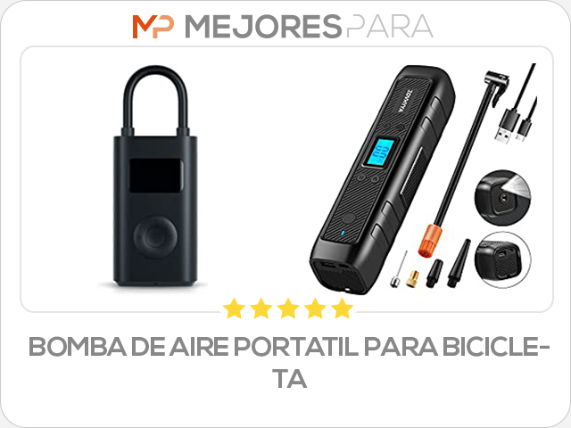 bomba de aire portatil para bicicleta