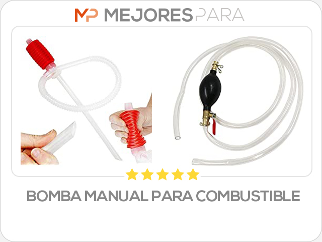 bomba manual para combustible