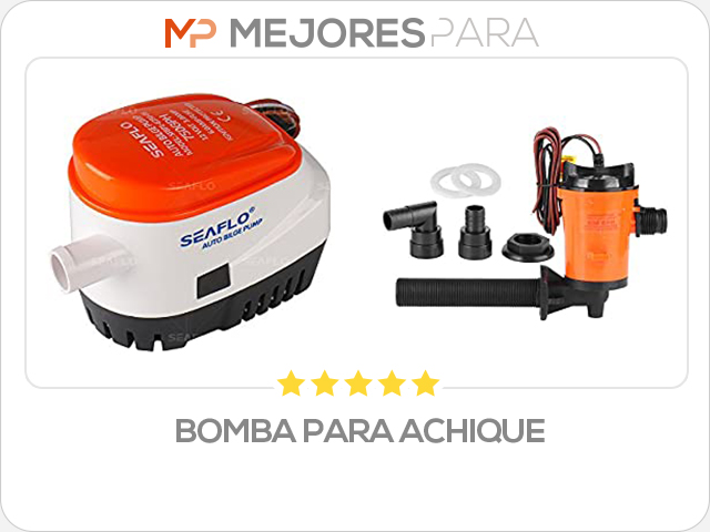 bomba para achique