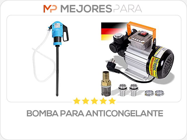 bomba para anticongelante