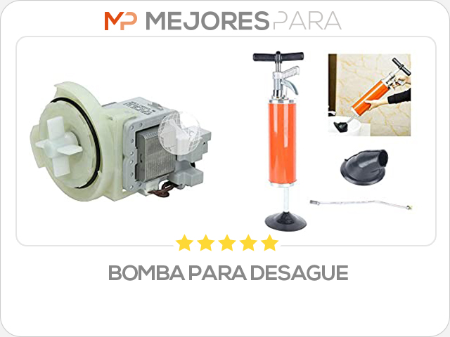 bomba para desague