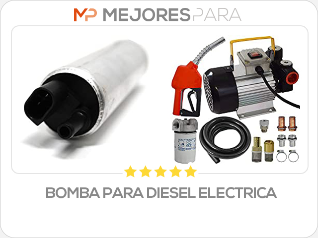 bomba para diesel electrica