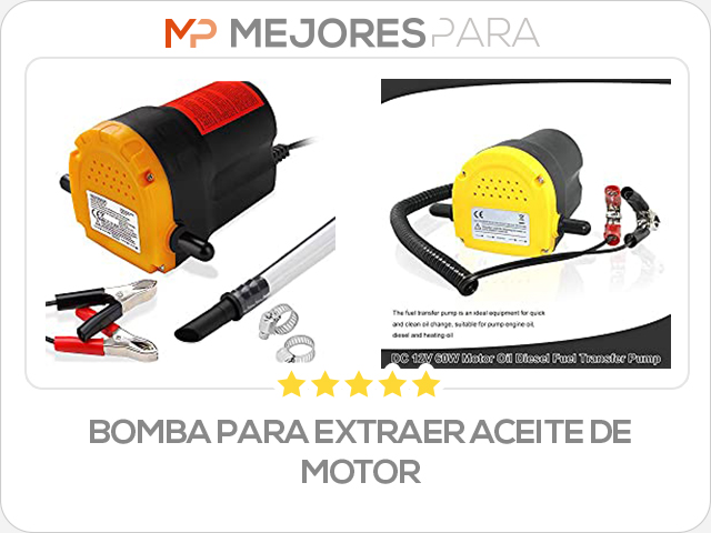 bomba para extraer aceite de motor