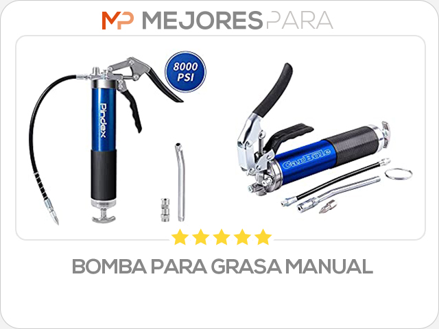 bomba para grasa manual