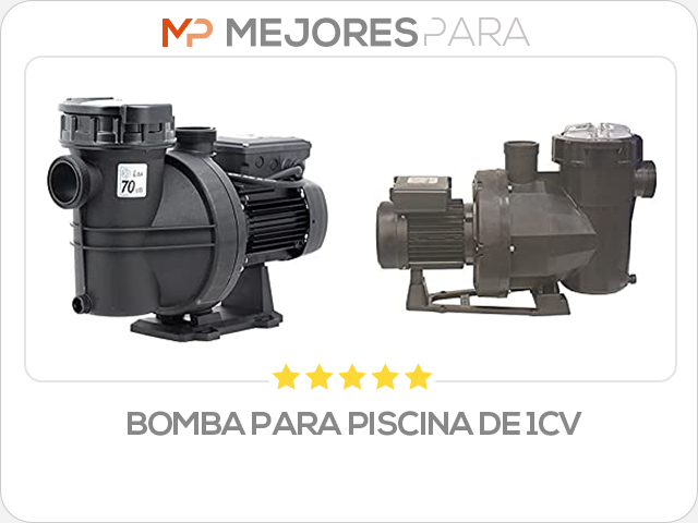 bomba para piscina de 1cv