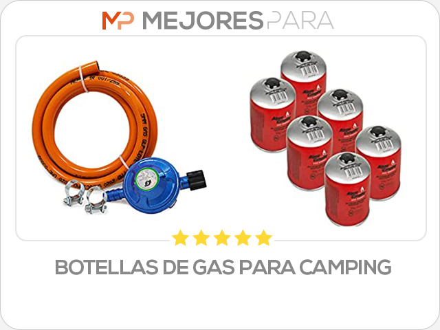 botellas de gas para camping