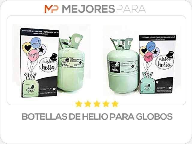 botellas de helio para globos