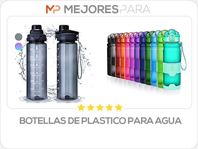 botellas de plastico para agua