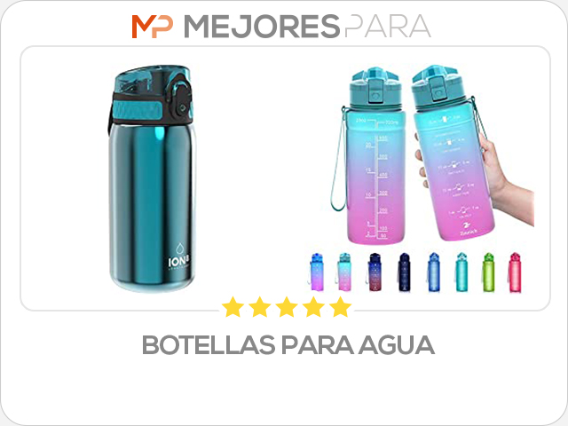 botellas para agua