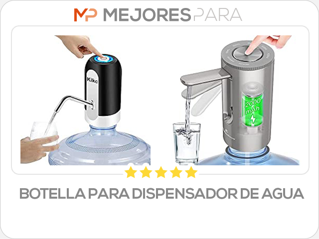 botella para dispensador de agua