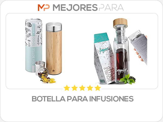 botella para infusiones