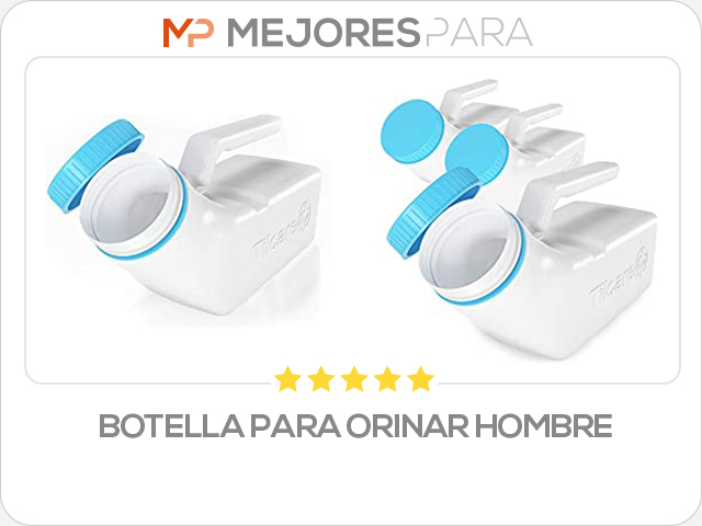 botella para orinar hombre