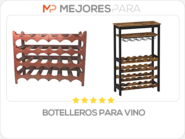 botelleros para vino