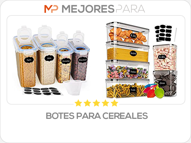 botes para cereales