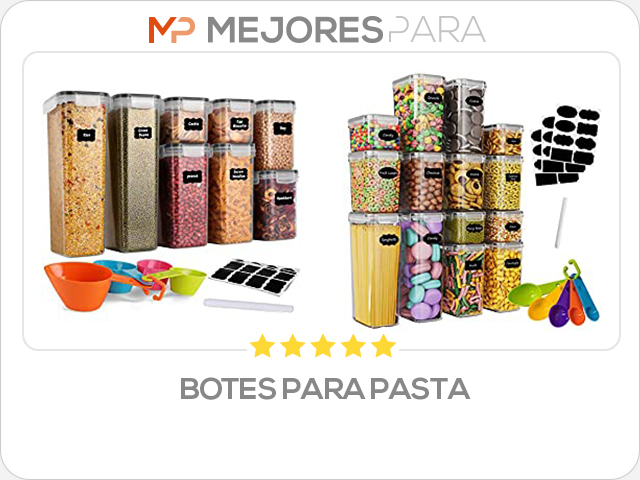 botes para pasta