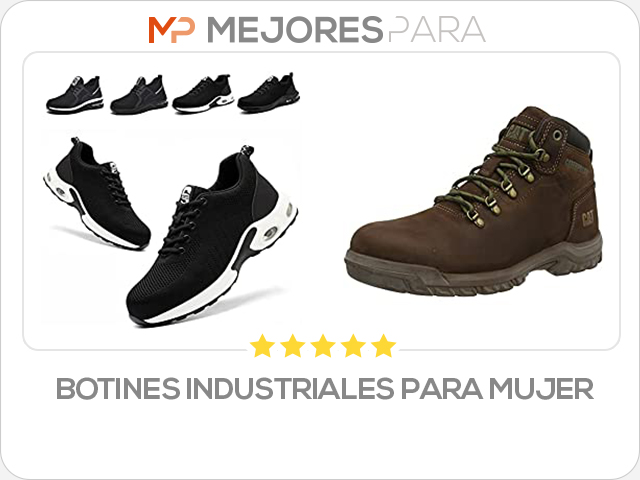 botines industriales para mujer