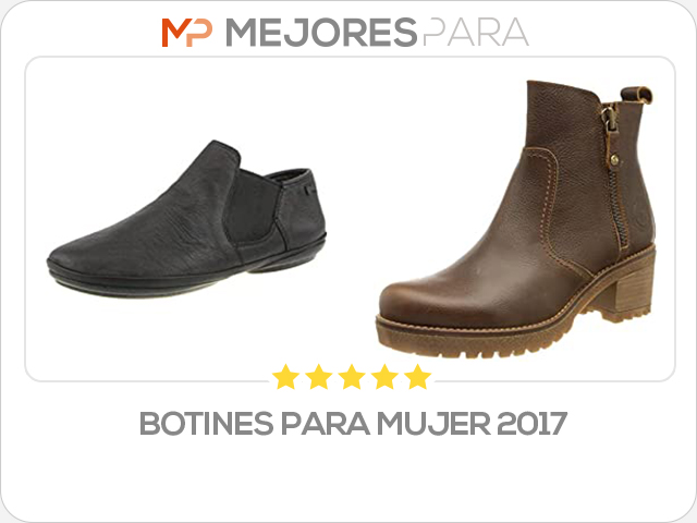 botines para mujer 2017