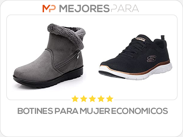 botines para mujer economicos