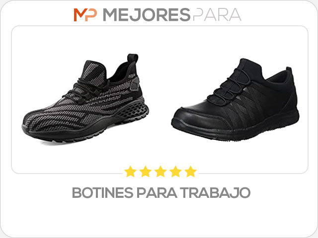 botines para trabajo