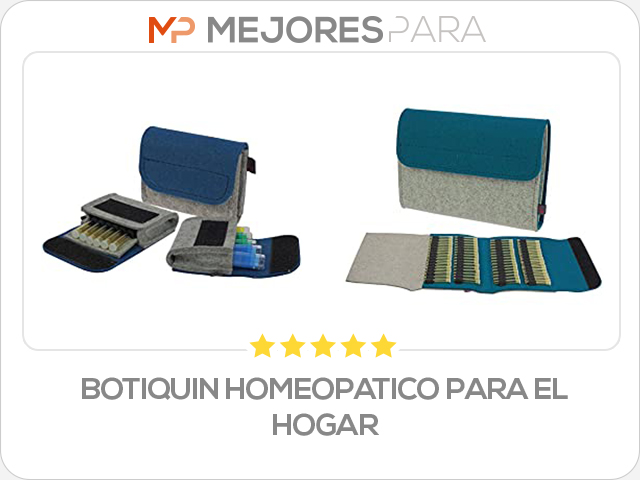 botiquin homeopatico para el hogar