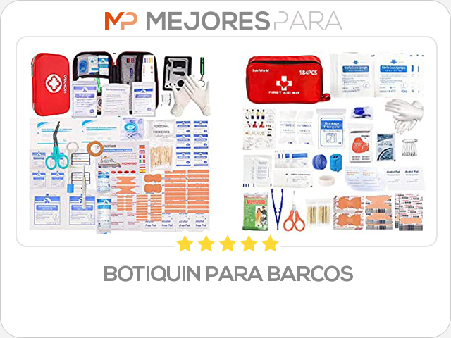 botiquin para barcos