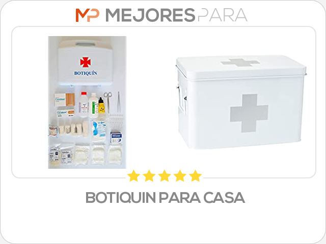 botiquin para casa