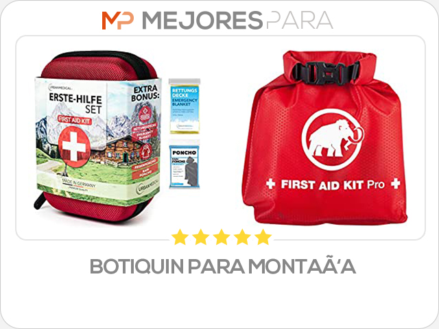 botiquin para montaña